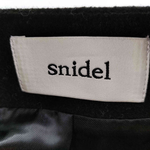 スナイデル snidel フェイクファースリーブ ノーカラーコート レディース