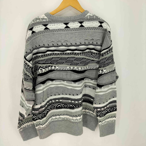 ジャックローズ JACKROSE 90S アクリル 3Dニット メンズ JPN:4