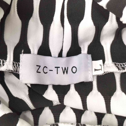 ZC-TWO 総柄ハイネックトップス レディース import:L
