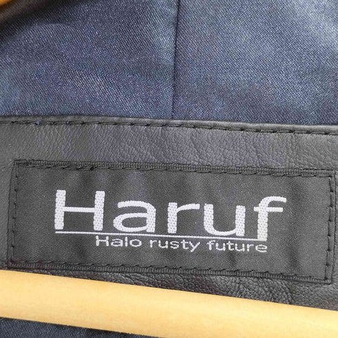 ハルフヘイローラスティーフューチャー haruf halo rusty future 羊革 チェスターコート レディース JPN:L