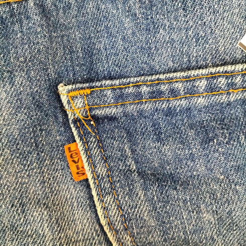 リーバイス Levis 81年製 USA製 オレンジタブ ボタン裏575刻印 ブーツカットデニムパンツ メンズ