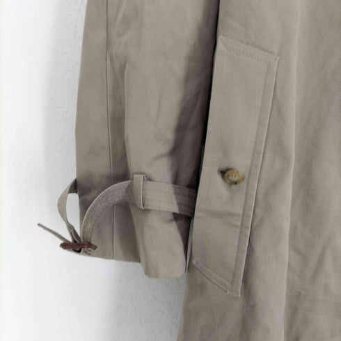 バラクータ BARACUTA 裏地チェックステンカラーコート メンズ