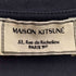 メゾンキツネ MAISON KITSUNE ロゴ刺繍 トリコロールカラー ポケット Tシャツ メンズ import:M