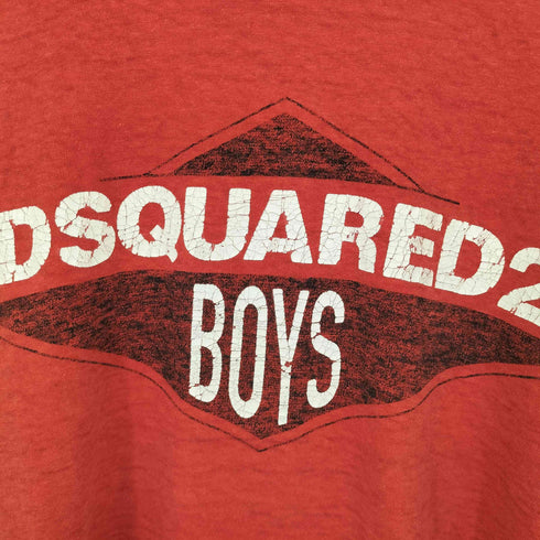 ディースクエアード DSQUARED2 ロゴプリント S/S Tシャツ メンズ JPN:M