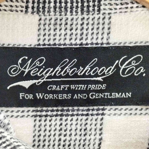ネイバーフッド NEIGHBORHOOD C-SHIRT チェック柄 プルオーバー チェック シャツ メンズ JPN:M
