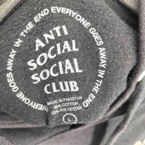 アンチソーシャルソーシャルクラブ ANTI SOCIAL SOCIAL CLUB SW THEN YOU THINK HD メンズ JPN:L