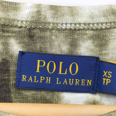 ポロラルフローレン POLO RALPH LAUREN リネン タイダイ染め ワンピース レディース import:XS