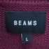 ビームス BEAMS 3ゲージレタードビッグカーディガン メンズ JPN:L