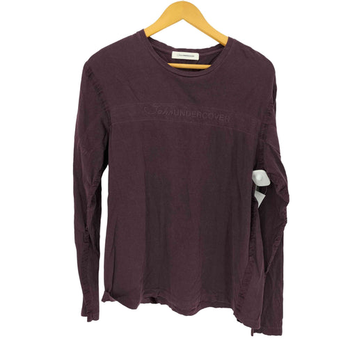 ジョンアンダーカバー John UNDERCOVER パイピング ロゴプリント L/S カットソー メンズ JPN:3