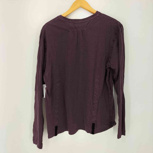 ジョンアンダーカバー John UNDERCOVER パイピング ロゴプリント L/S カットソー メンズ JPN:3