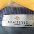 REALISTIC 総柄 リブ 長袖シャツ vintage メンズ M