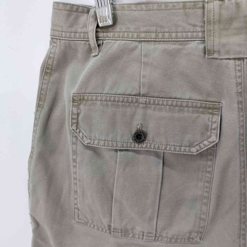 エディーバウアー Eddie Bauer 90S コットンカーゴショーツ マルチポケット メンズ 33
