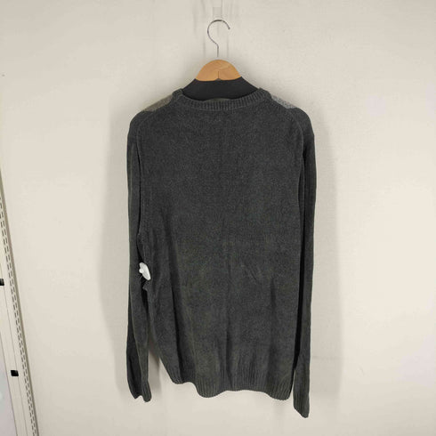 ドッカーズ DOCKERS アーガイル ベロア クルーネック ニット メンズ XL