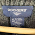 ドッカーズ DOCKERS アーガイル ベロア クルーネック ニット メンズ XL
