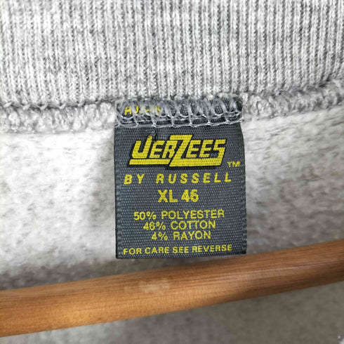 ジャージーズ JERZEES 初期タグ 85年製 USA製 プリント クルーネック スウェット メンズ XL