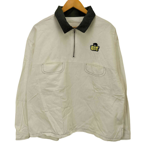 センチメーター centimeter ハーフジップ L/S シャツ プルオーバー メンズ import:XL