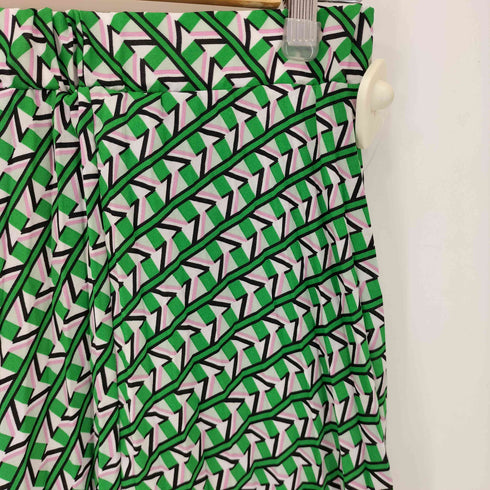 ザラ ZARA GEOMETRIC PRINT PLEATED SKIRT レディース USA S