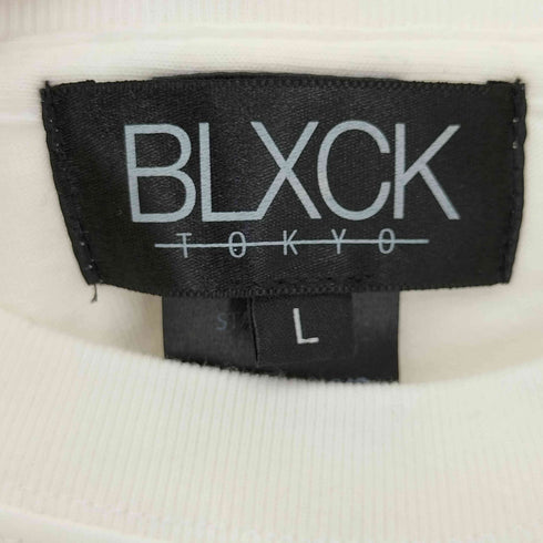 BLXCK TOKYO アームプリント クルーネック L/STシャツ メンズ JPN:L
