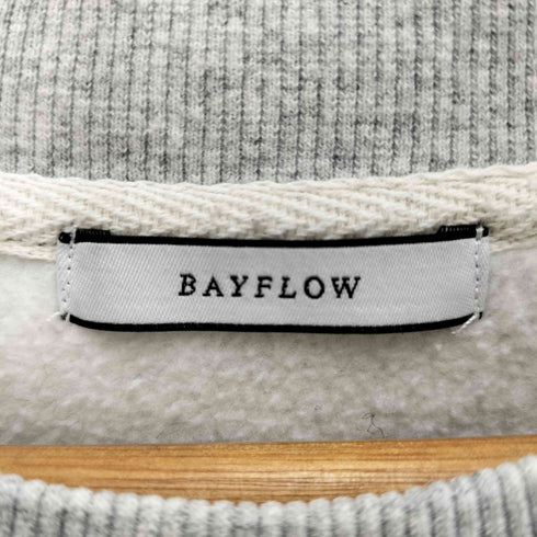ベイフロー BAYFLOW CITYプルオーバー スウェット メンズ JPN:4