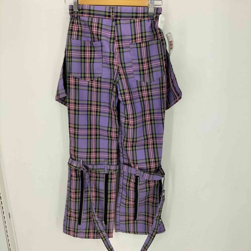 ACDC RAG スカートチェックボンテージパンツ レディース