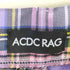 ACDC RAG スカートチェックボンテージパンツ レディース