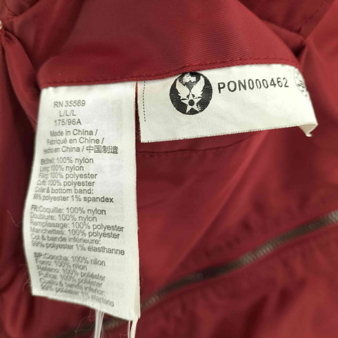 アルファインダストリーズ ALPHA INDUSTRIES PABLO MA-1 バックプリントボンバージャケット メンズ L