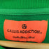 ガリスアディクション GALLIS ADDICTION フロントプリント刺繍 クルーネックスウェット メンズ JPN:L