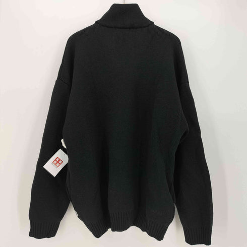 ノーティカ NAUTICA ロゴワッペン ハーフジップ プルオーバー ニット メンズ import:XL