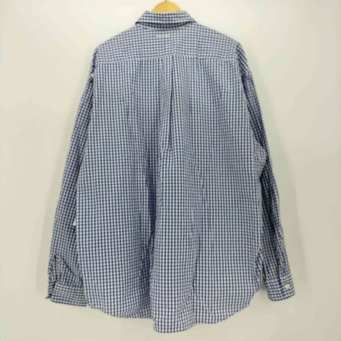CAHLUMN Directed by A.H ロゴパッチ チェック柄 レギュラーカラー L/S シャツ メンズ import:XL
