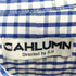 CAHLUMN Directed by A.H ロゴパッチ チェック柄 レギュラーカラー L/S シャツ メンズ import:XL