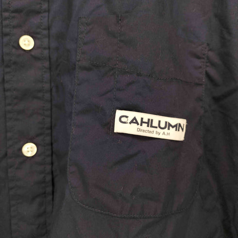 CAHLUMN Directed by A.H ロゴパッチ レギュラーカラー L/S シャツ メンズ import:L