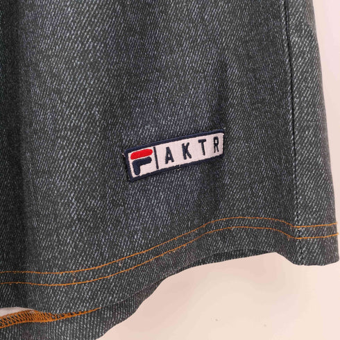 フィラ FILA AKTR MOCK DENIM SHORTS バスパン ショーツ メンズ JPN:XL