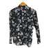 ローレンラルフローレン LAUREN RALPH LAUREN シルク混 花柄 長袖シャツ レディース JPN:XS
