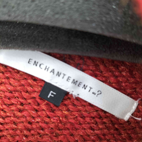 ENCHANTEMENT...? ウールニットガウン レディース FREE