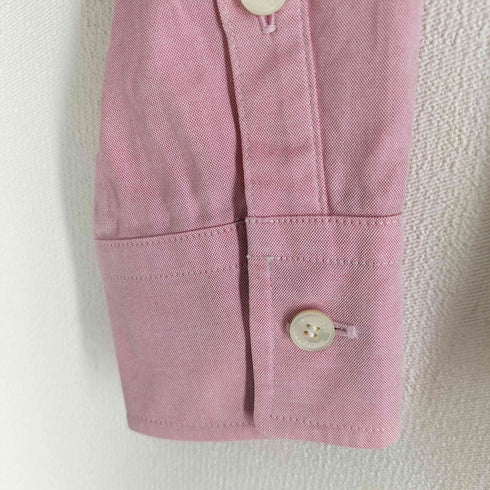 バーバリーロンドン BURBERRY LONDON ロゴ刺繍 襟裏チェック オックスフォードシャツ レディース 38