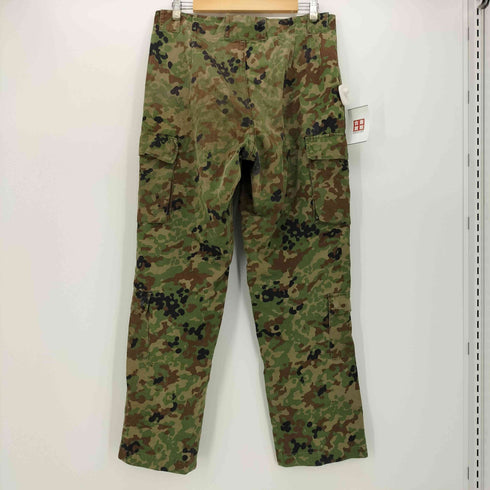 90S 94年製 陸上自衛隊 ウッドランドカモ 空挺迷彩服 2形 ボタンフライ カーゴ パンツ メンズ 171-180