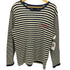 ジャンポールゴルチエオム Jean Paul GAULTIER HOMME 80-90s ロゴプリント ボーダー切替 クルーネック ロングスリーブTシャツ メンズ import:M