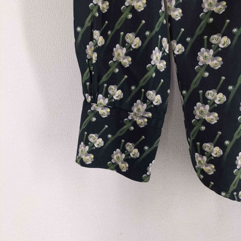 ブルックスブラザーズ BROOKS BROTHERS EST1818 花柄 長袖シャツ レディース 2