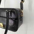 LEATHER JEWELS 2WAYレザーバッグ クロコ型押し レディース