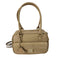 LEATHER JEWELS 2WAYレザーバッグ クロコ型押し レディース