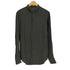 エンポリオアルマーニ EMPORIO ARMANI ステッチング ビスコース ベロア切替 レギュラーカラー L/S シャツ メンズ import:S