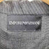 エンポリオアルマーニ EMPORIO ARMANI ステッチング ビスコース ベロア切替 レギュラーカラー L/S シャツ メンズ import:S