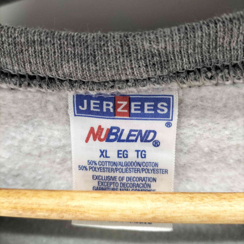 ジャージーズ JERZEES NUBLEND プリントスウェットプルオーバー オーバーサイズ 裏起毛 メンズ JPN:XL
