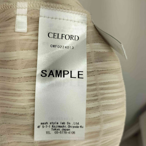 セルフォード CELFORD シアーワンピース レディース