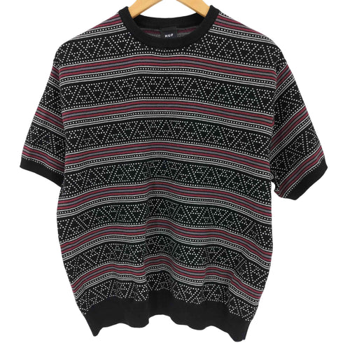 ハフ HUF tt jacquard sweater crew メンズ JPN:S