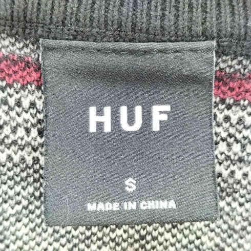ハフ HUF tt jacquard sweater crew メンズ JPN:S