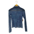 ザラ ZARA アームスリットハイネックシアートップス セカンドスキン パワーネット レディース JPN:S