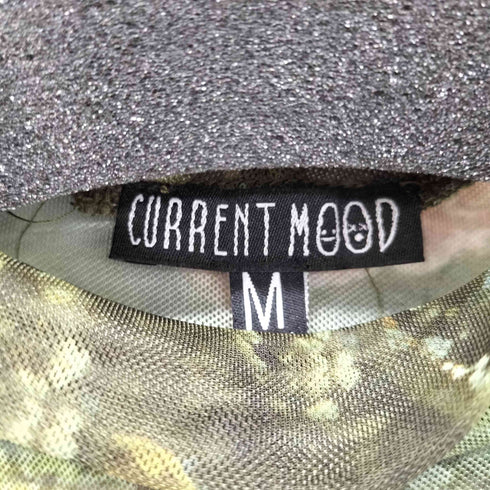 CURRENT MOOD 絵画プリント グラフィックプリントシアートップス パワーネット セカンドスキン レディース JPN:M