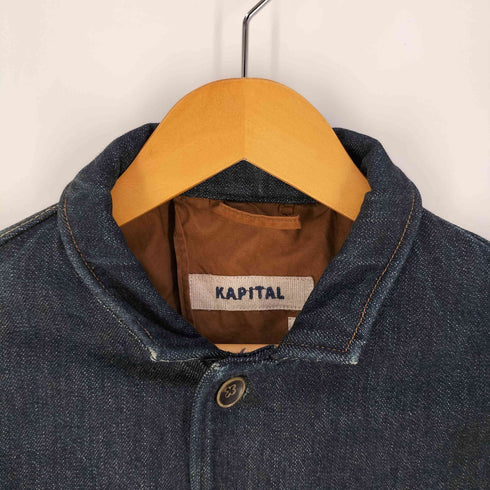 キャピタル KAPITAL デニム カバーオール ワークジャケット メンズ JPN:2