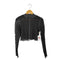 MONKI クロップドハイネックシアートップス パワーネット セカンドスキン レディース JPN:M
